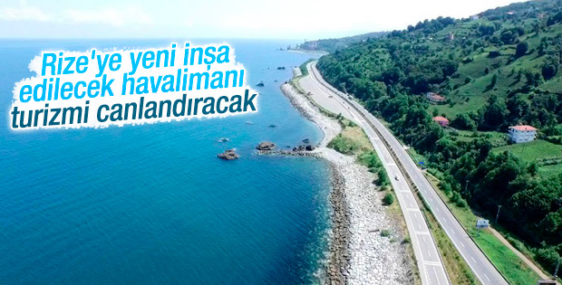 Rize'ye yeni inşa edilecek havalimanı sevinç yarattı