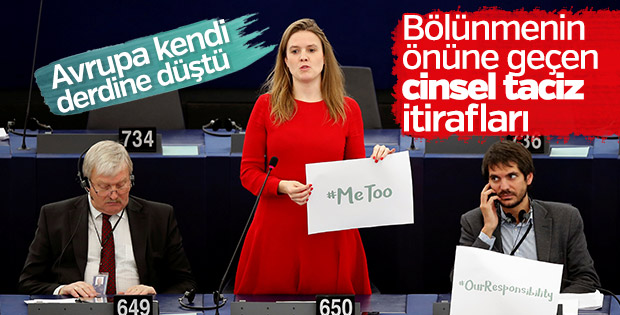 Avrupa Parlamentosu'nda cinsel taciz oturumu