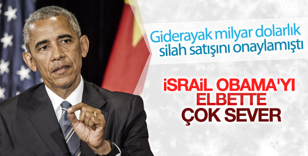 İsrail'den Obama'ya veda mesajı