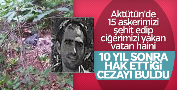Giresun’da öldürülen teröristin kimliği belirlendi