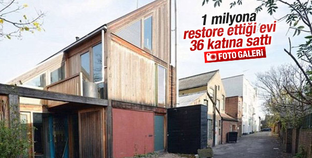 Harabeyi 1 milyon dolara restore etti