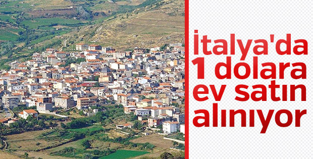 İtalya'da 1 dolara ev