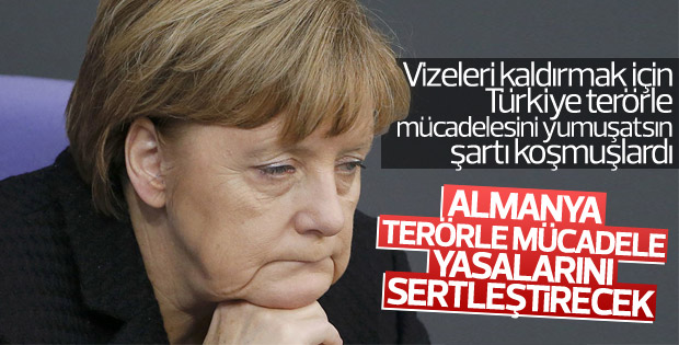 Almanya'da terörle mücadele yasaları sertleştirilecek