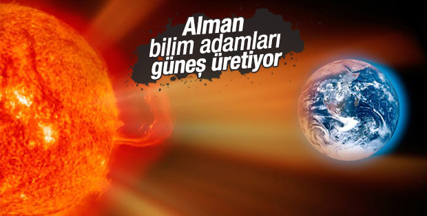 Almanlar güneş üretiyor