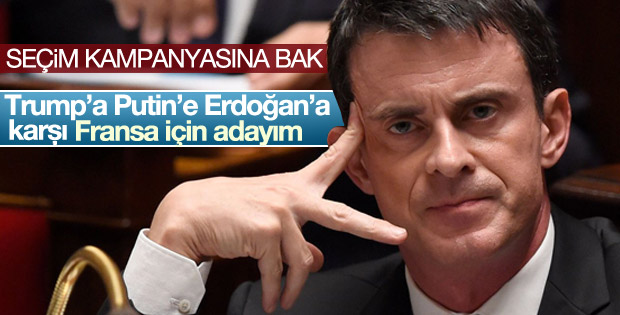 Fransa Başbakanı Valls cumhurbaşkanlığı için aday