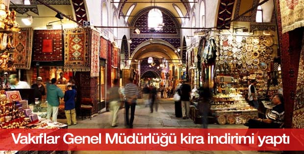 Vakıflar Genel Müdürlüğü kira indirimi yaptı