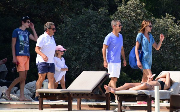 Sarkozy eşiyle birlikte Bodrum'da tatil yaptı