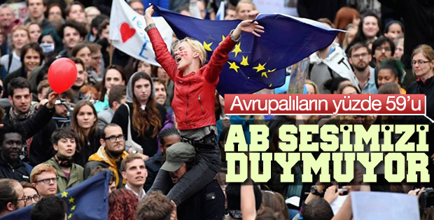 Avrupa Birliği Avrupalıların sesini duymuyor