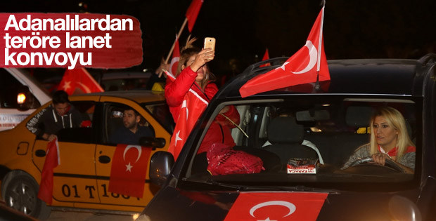 Adana'da valiliğe yapılan saldırı protesto edildi