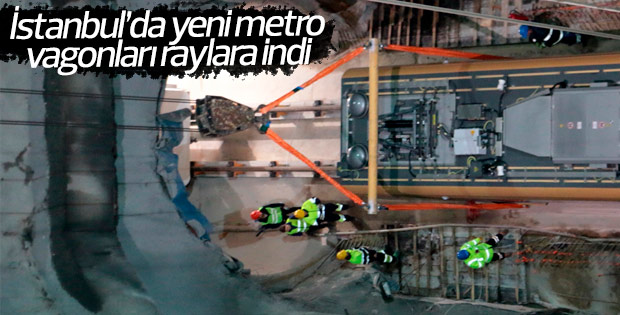 Üsküdar-Çekmeköy metro hattının rayları indirildi