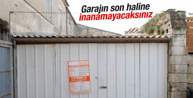 Garajdan lüks bir ev yaptılar