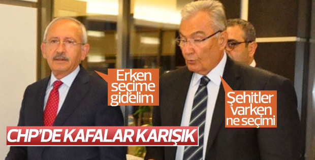 CHP'nin erken seçim çelişkisi