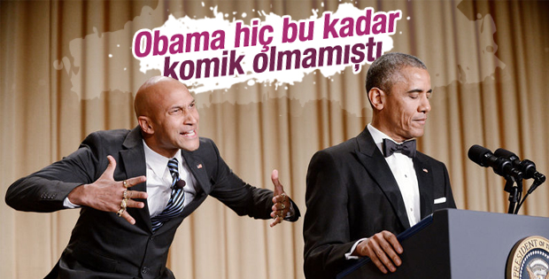 Obama Beyaz Saray muhabirlerine yemek verdi
