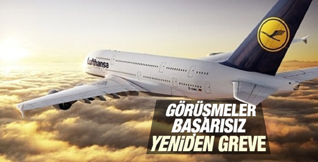 Lufthansa pilotlarından yeniden grev kararı