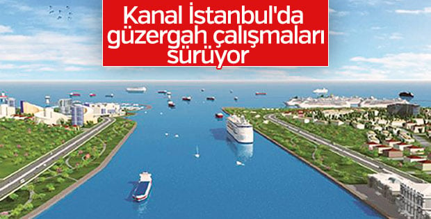 Kanal İstanbul için çalışmalar sürüyor