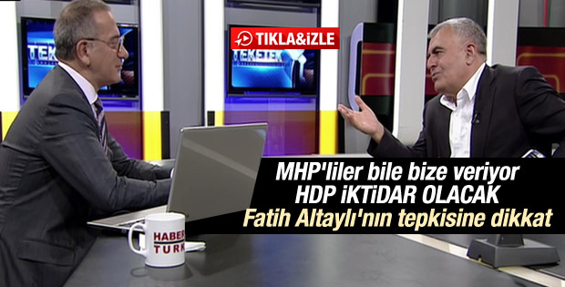 Müslüm Doğan: MHP'liler de bize verecek