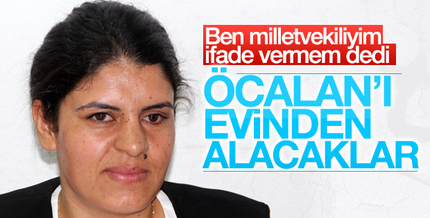 Dilek Öcalan için zorla getirilme kararı