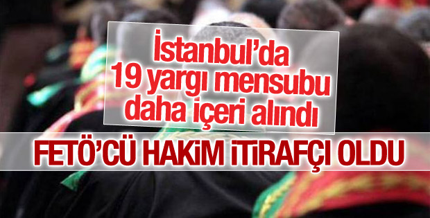 İstanbul'da 19 hakime tutuklama talebi