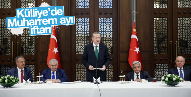 Cumhurbaşkanı Erdoğan Muharrem ayı iftarı verdi
