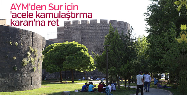 AYM'den Sur için 'acele kamulaştırma kararı'na ret