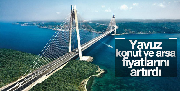 3. Köprü konut ve arsa fiyatlarını artırdı
