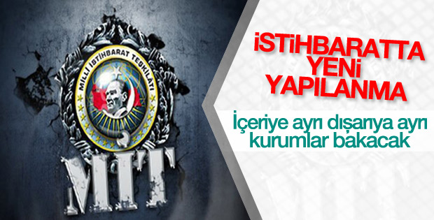 MİT iç ve dış istihbarat olarak ikiye ayrılacak
