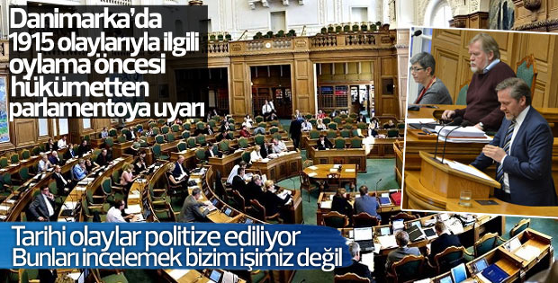 Danimarka Parlamentosu'nda Ermeni iddiaları görüşmeleri