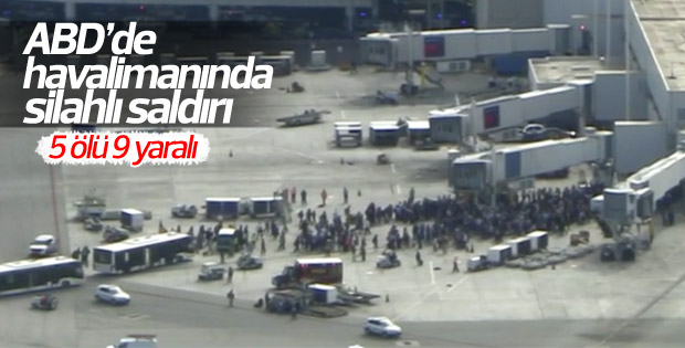 ABD'de havalimanında silahlı saldırı