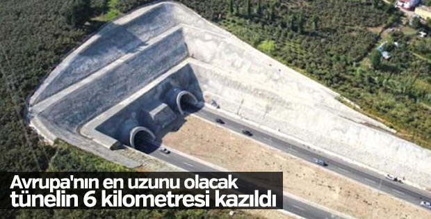 Yeni Zigana Tüneli kazılıyor