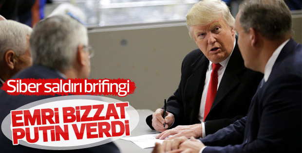 ABD istihbaratından Trump'a siber saldırı brifingi