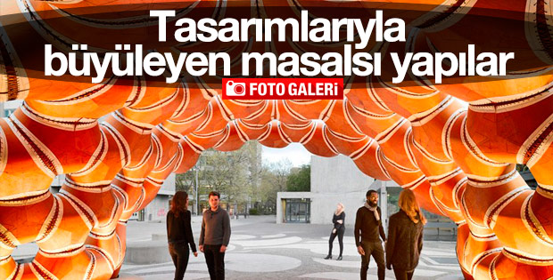 Tasarımlarıyla büyüleyen masalsı yapılar