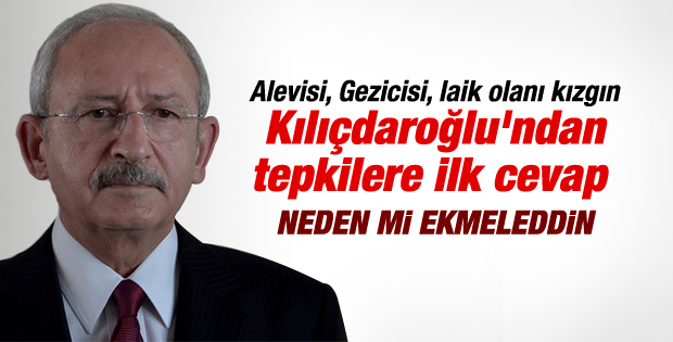 Kılıçdaroğlu: Ekmeleddin'i tanıdıkça hepsi düzelecek