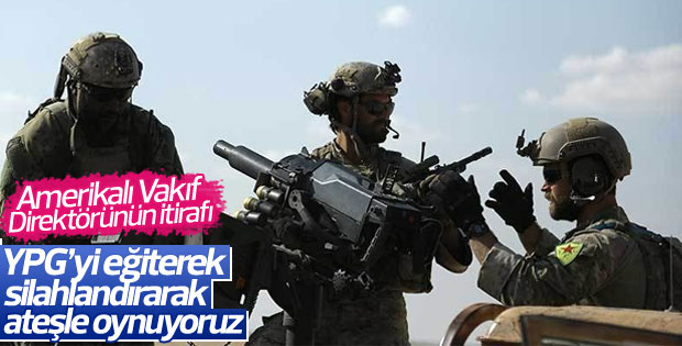 Coffey: ABD YPG'yi eğiterek ateşle oynuyor