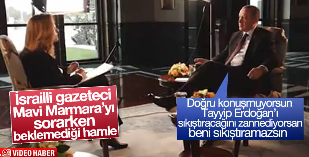 Cumhurbaşkanı Erdoğan'ın İsrail kanalına verdiği röportaj