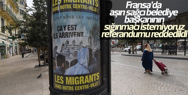 Fransa'da mahkeme sığınmacı referandumunu iptal etti