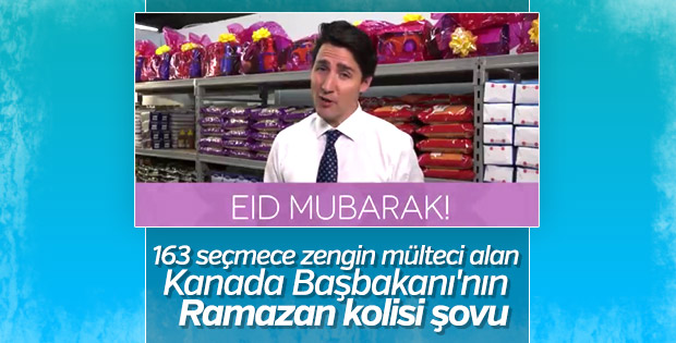 Justin Trudeau bayram kolisi hazırladı