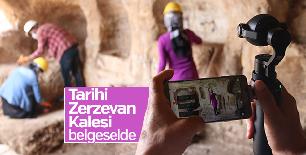Zerzevan Kalesi uluslararası belgesellerde