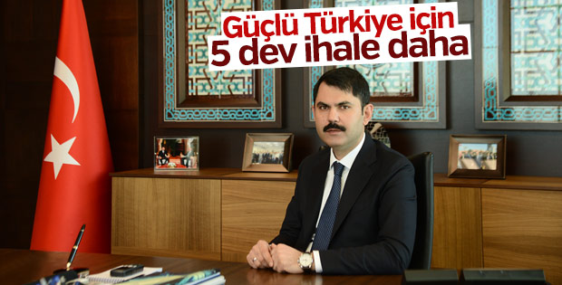 Emlak Konut'tan 5 dev ihale