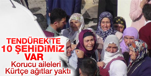 Şehit ailelerine acı haber ulaştı