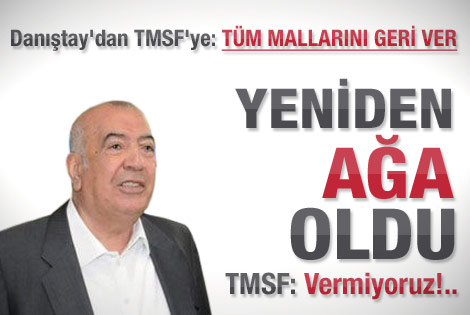 Danıştay'dan TMSF'yi kızdıracak Toprak kararı