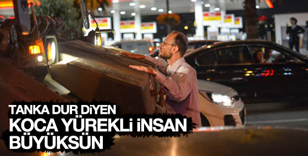 Halk darbeye direniyor