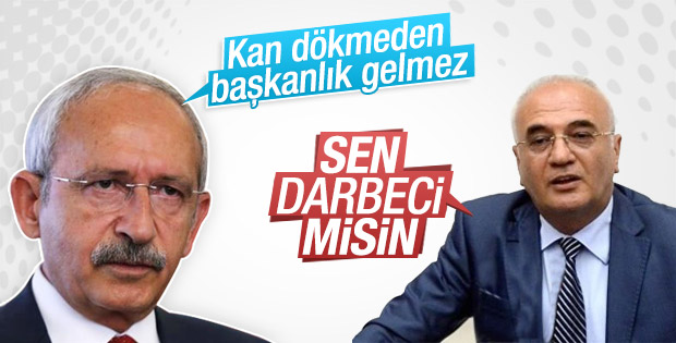 Kılıçdaroğlu'yla Elitaş arasında darbeci tartışması