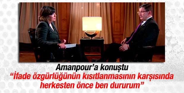 Başbakan Davutoğlu CNN'e konuk oldu