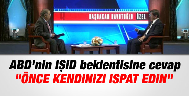 Başbakan Davutoğlu'nun canlı yayın konuşması