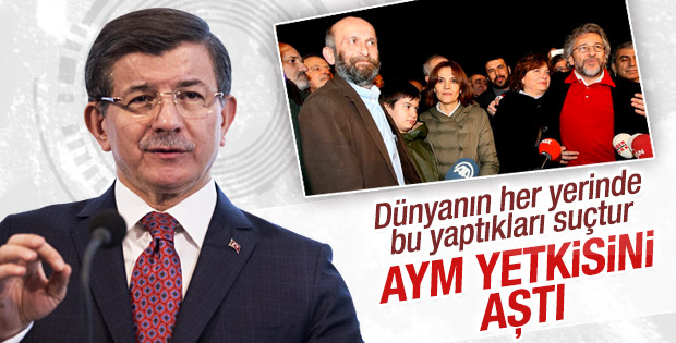 Başbakan Davutoğlu: AYM yetkisini aştı