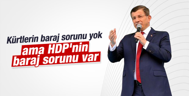 Başbakan Davutoğlu'nun Batman mitingi konuşması