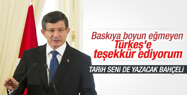 Davutoğlu'nun AKİM töreni konuşması