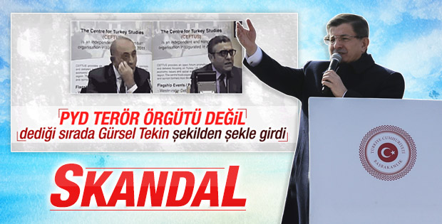 Başbakan Davutoğlu: CHP için bir skandal