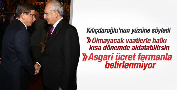 Başbakan Davutoğlu TOBB Genel Kurulu'nda
