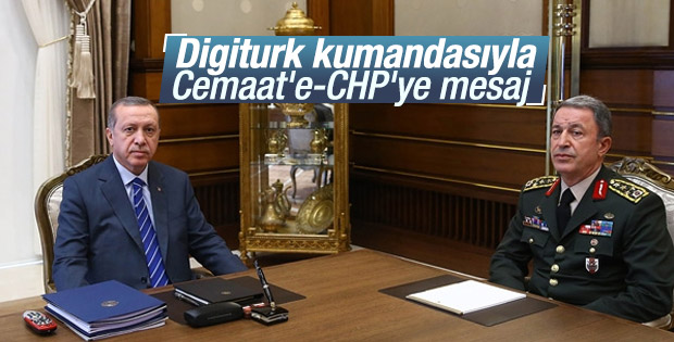 Cumhurbaşkanı Erdoğan'ın masasında Digiturk ayrıntısı